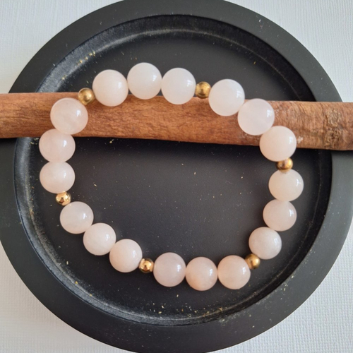 Bracelet agate en pierre de gemme