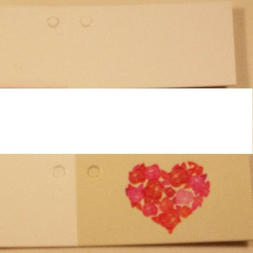 10 étiquettes fantaisies, cœur de rose, décoration de mariage.