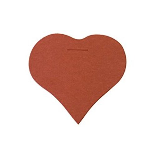 10 étiquettes coeurs rouge, marque-place. décoration de mariage, baptême, anniversaire.