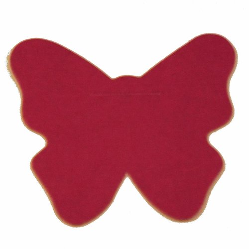 10 étiquettes papillon fuchsia, marque-place. décoration de mariage, baptême, anniversaire.