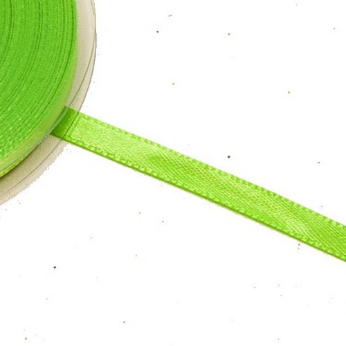 1 rouleau de ruban satin menthe simple face. 