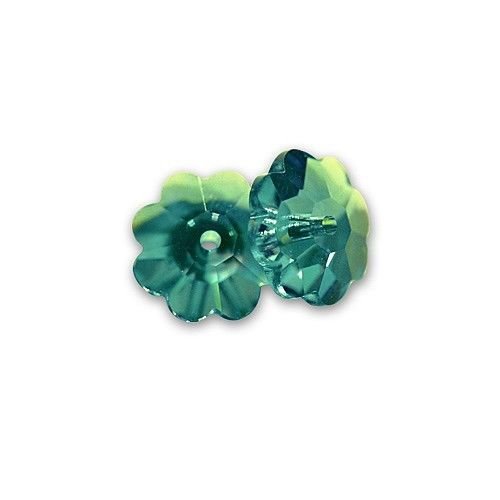 20 perles fleurs érinite en cristal de swarovski 6mm