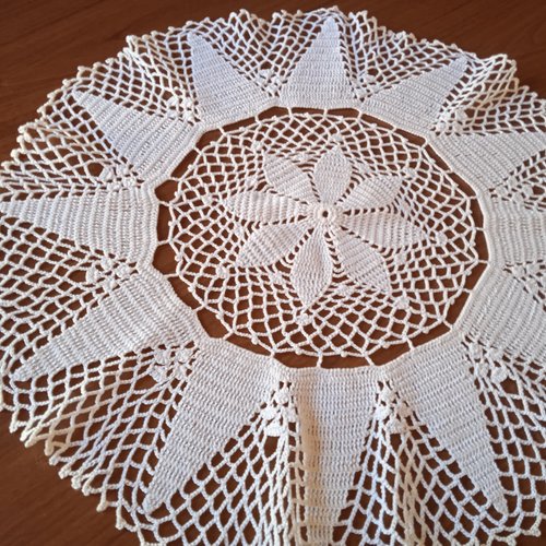 Napperon au crochet
