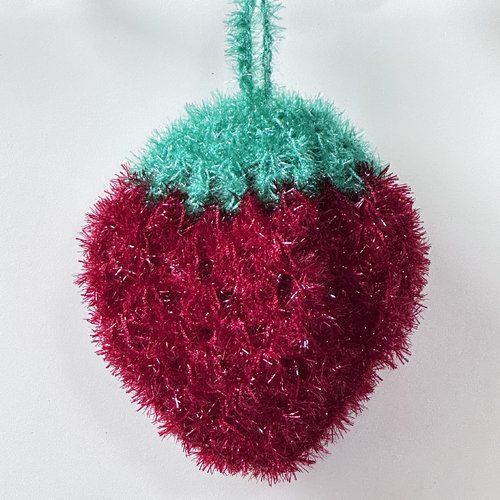 Tawashi, éponge écologique fraise