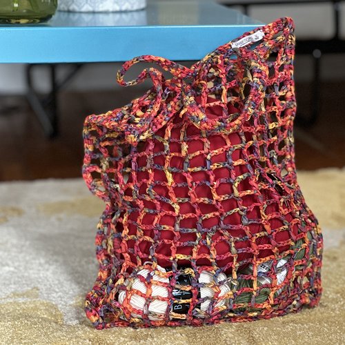 Sac filet multicolore fire cracker