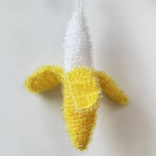 Tawashi, éponge écologique banane