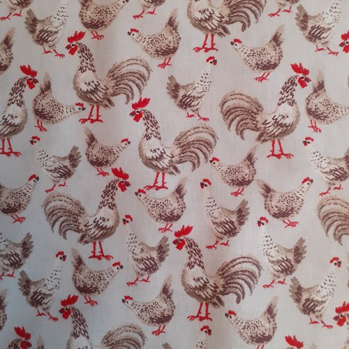 Tissu poule Un grand marché