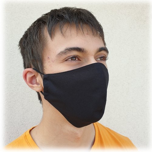Masque de protection visage lavable, masque anti-poussière