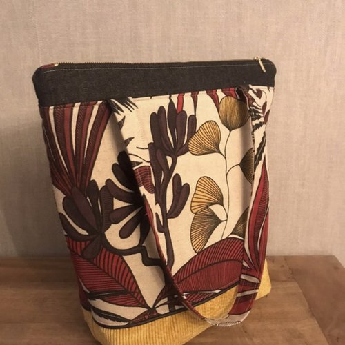 Sac vintage online en cretonne