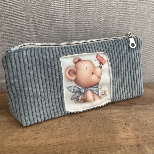 Trousse scolaire ourson