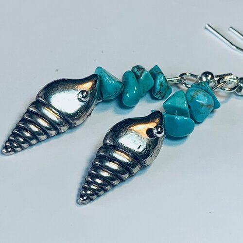 Boucles turquoise 2