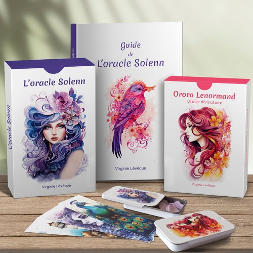 Pack oracle solenn avec son guide et orora lenormand