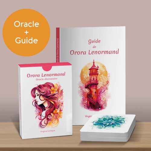 Cartes oracle orora lenormand et son guide d'interprétation