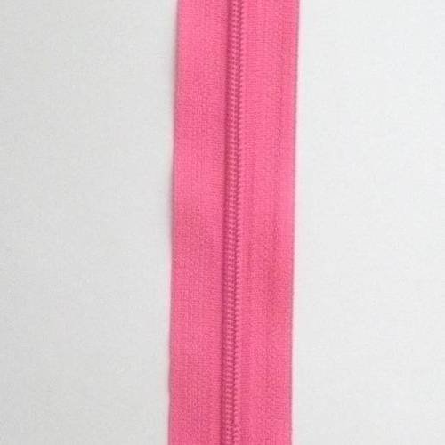 Fermeture éclair couleur rose 19cm 