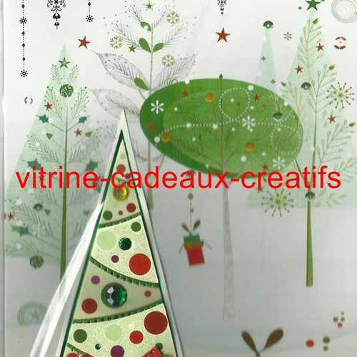 Spécial noël carte 3d "joyeux noël" sapin