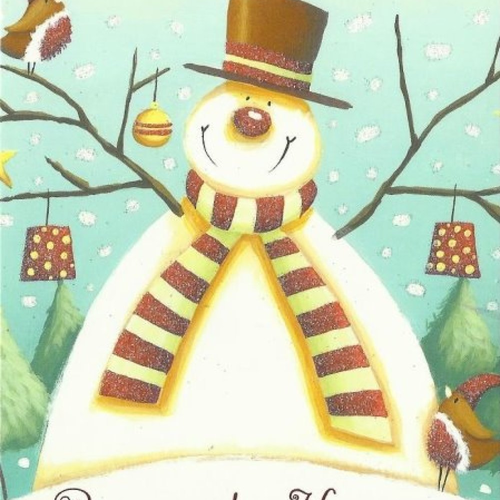 Spécial noël carte noël pailletée n°7