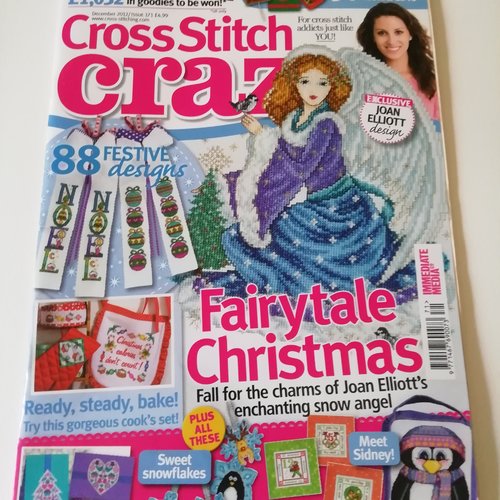 Magazine cross stitch crazy n°171 - décembre 2012