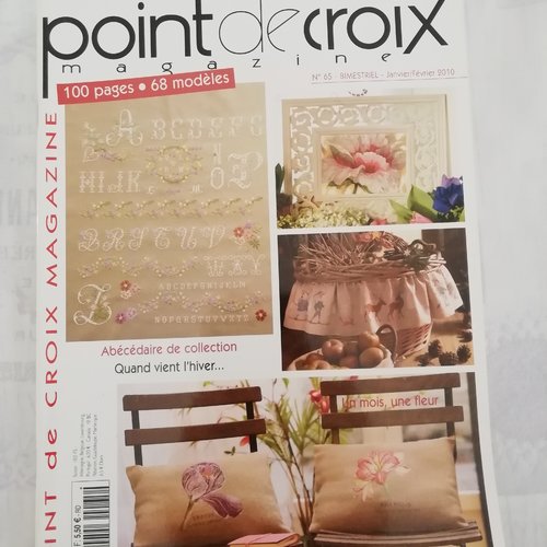 Point de croix magazine, bimestriel - n°65 - janvier /février 2010