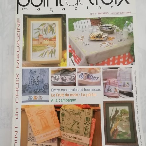 Point de croix magazine, bimestriel - n°53 - janvier /février 2008