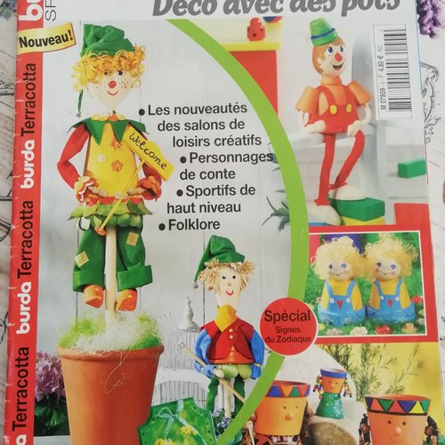 Magazine terracotta - déco avec des pots