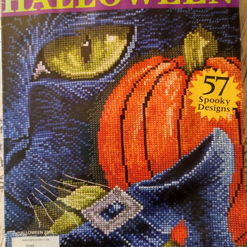 Just crosstitch magazine halloween - collector 2016