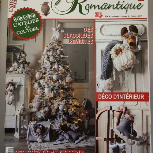Magazine country romantique spécial noël - octobre 2017 n°3