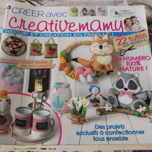 Magazine créer avec creativemamy- trimestriel juin-août 2023