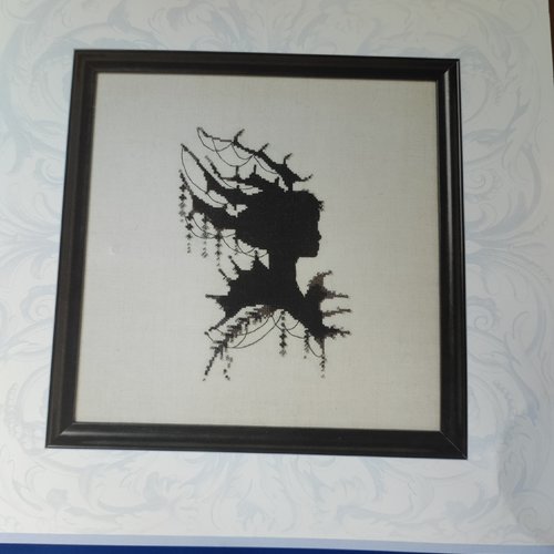 Claire, bewitching pixies - grille point de croix - nora corbett