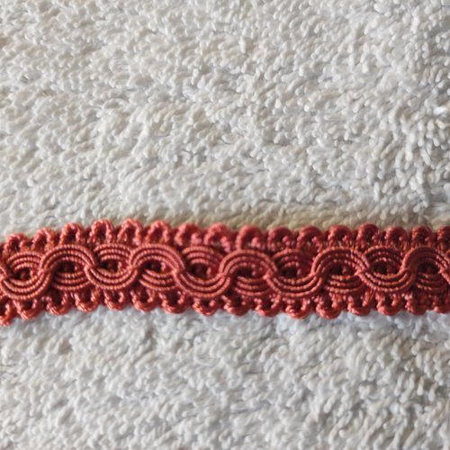 Galon passementerie terracotta