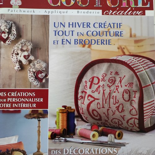 Magazine l'atelier de couture - numéro 21, janvier/février 2017