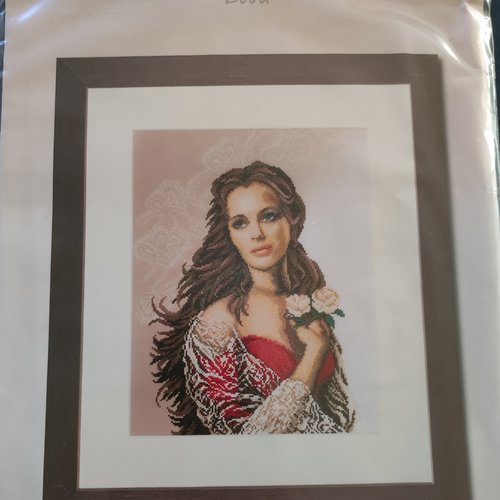 Kit point de croix lanarte - diva