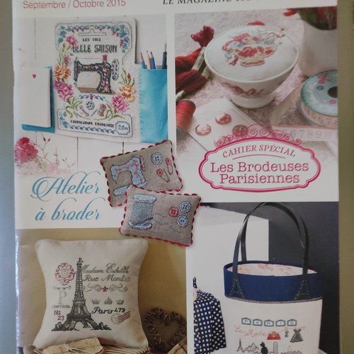 Magazine création point de croix - bimestriel septembre/octobre 2015, n°53