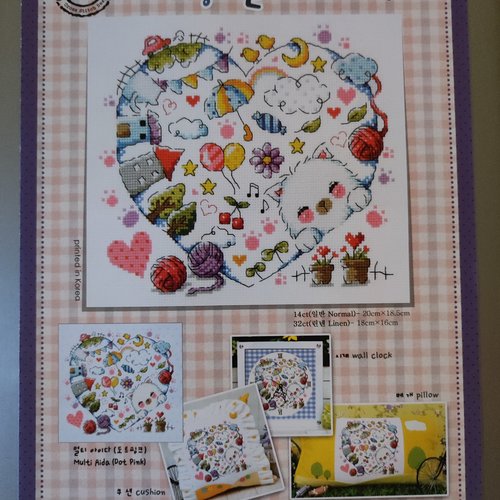 Grille point de croix kitten village - soda stitch