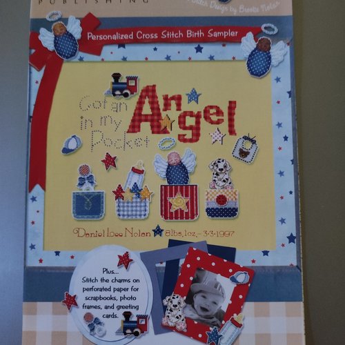 Grille point de croix angel - brooke's books publishing