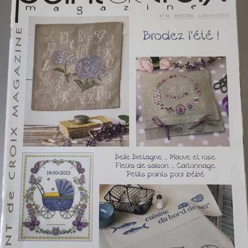 Point de croix magazine - bimestriel juillet/août 2013 - n°86