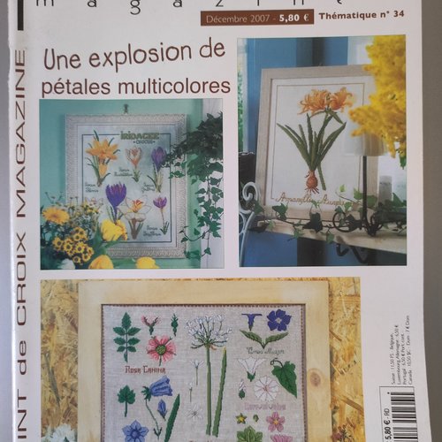 Point de croix magazine - thématique n°34 - décembre 2007