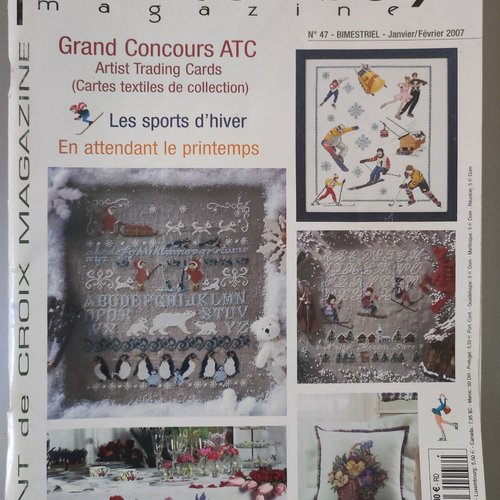 Point de croix magazine - bimestriel - janvier/février - n°47