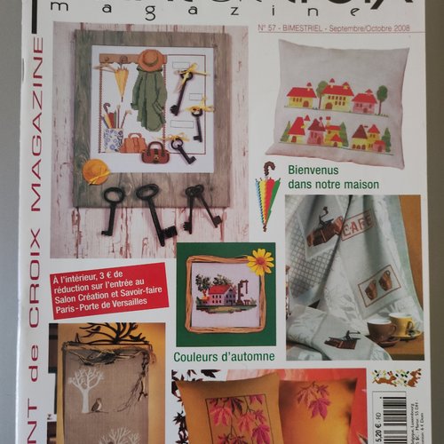 Point de croix magazine - bimestriel septembre/octobre 2008- n°57