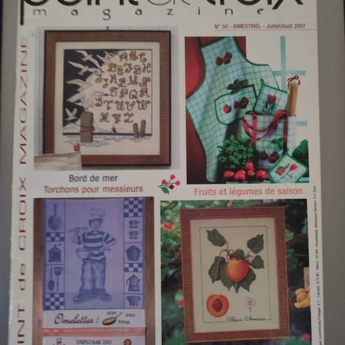 Point de croix magazine - bimestriel juillet/août 2007- n°50