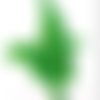 Thermocollant feuille verte - 10x6,5cm - applique a coudre