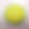 Thermocollant rond vert et jaune - 41mm - ecusson à coudre - 44