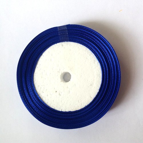 Rouleau de satin bleu roi - 16mm - 22m - 8