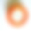 Rouleau de satin citouille (orange) - 25mm - 22m - 2