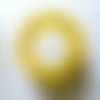 Rouleau de satin jaune - 25mm - 22m - 12