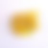 8 boutons en résine beige/jaune - taille diverse - 259v