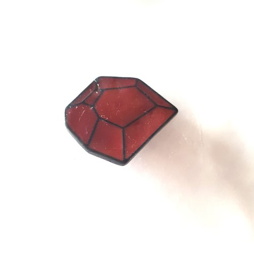 Pin's diamant  - 20x18mm