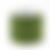 3m fil polyester vert olive 0.5mm - miyuki , macramé , shamballa ... 214