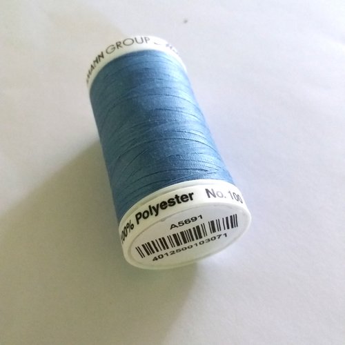 Fil a coudre - bleu 350 - tous textiles - seralon - 500m - 100% polyester - mettler