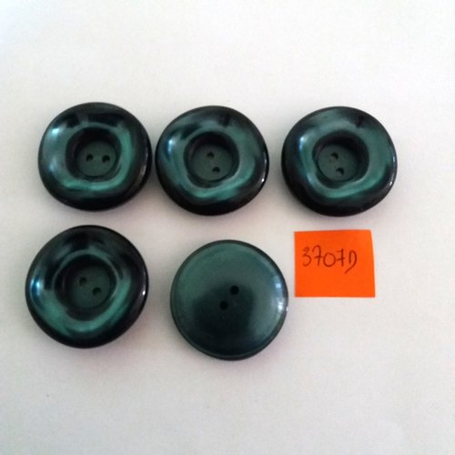 3913D 6 boutons en résin rose 22mm