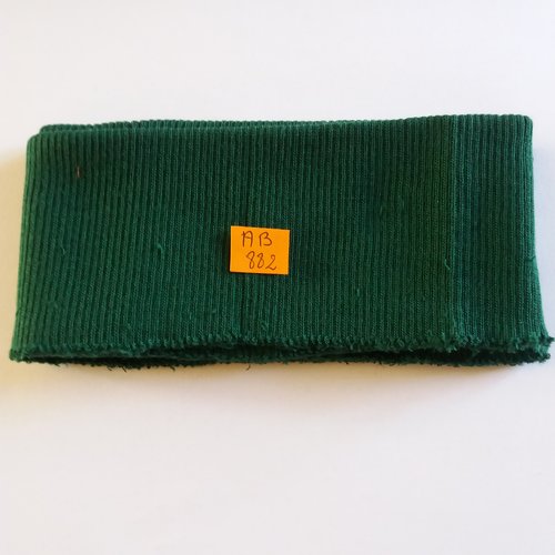 1 ceinture bord cote vert pour vètement - acrylique - ab882